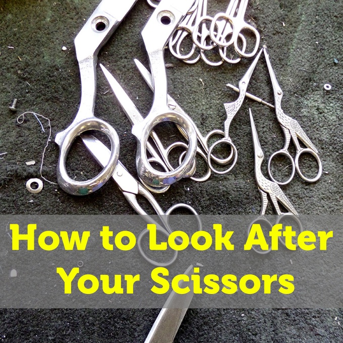 how to look after your scissors